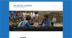 Desktop Screenshot of influentialmissions.com